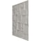 Ekena Millwork 19 5/8in. W x 19 5/8in. H Modern Square EnduraWall Decorative 3D Wall Panel Covers 2.67 Sq. Ft. WP20X20MSEPE - alternate 3
